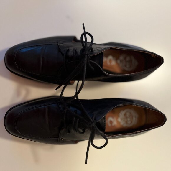 Jeffrey Campbell Platform Leather Oxford with Cutouts 37.5 - Picture 6 of 6